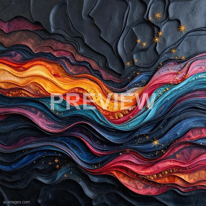 13882 - a-3d-abstract-painting-with-intertwined-dark-and-vibr_250705093537_00001